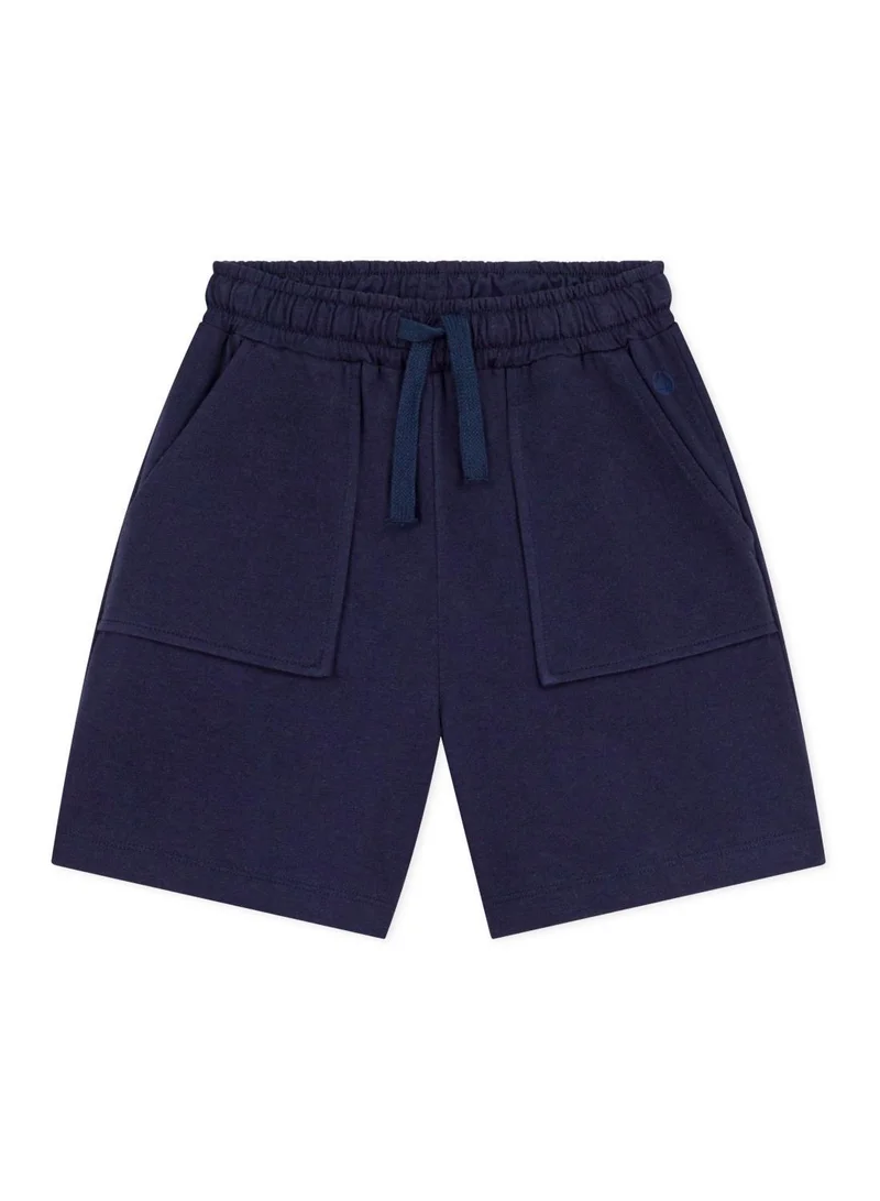 بيتي باتو Children's Bermuda shorts in plain cotton